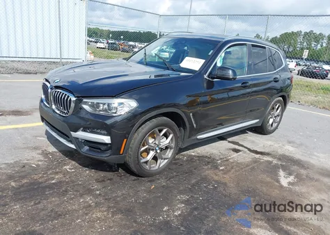 2021 BMW X3 Phev xDrive30E из США, поврежденный, VIN 5UXTS1C03M9D99837